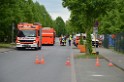 Schwerer Bus Unfall Koeln Porz Gremberghoven Neuenhofstr P172